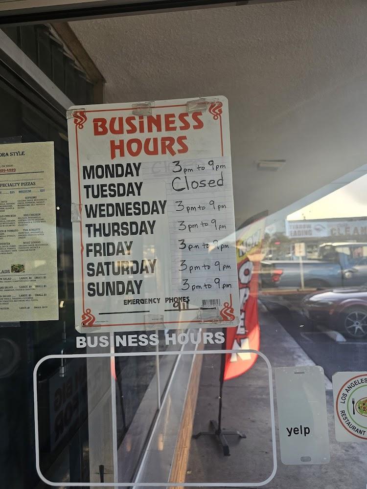 Bob's Pizza Menu image 3
